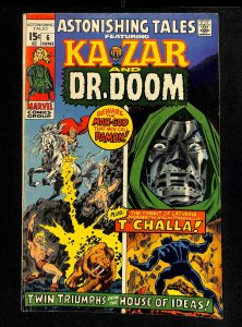 Astonishing Tales #6 VG 4.0 Dr. Doom! 1st Bobbi Morse!