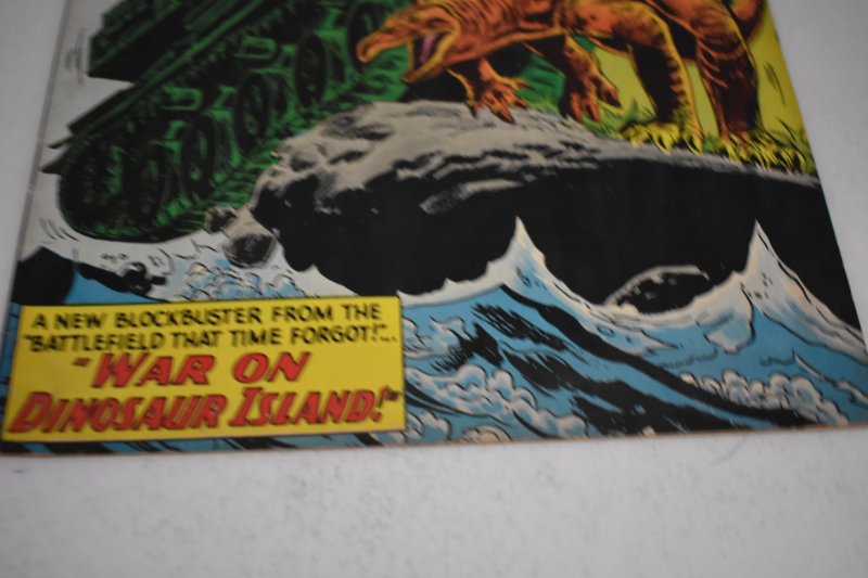 Star Spangled War Stories #105 (1962) Dinosaur Cover FN+ 6.5 Comic Book