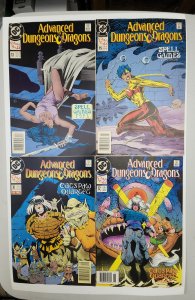 Advanced Dungeons and Dragons 10, 12, 13 & 15 newstands four comics for one $$$