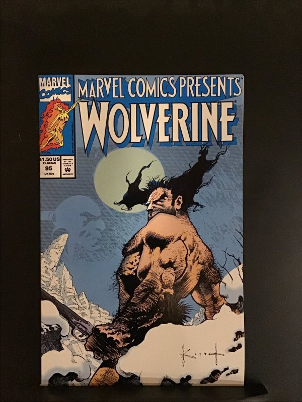 Marvel Comics Presents #95 Newsstand Edition (1992) Wolverine