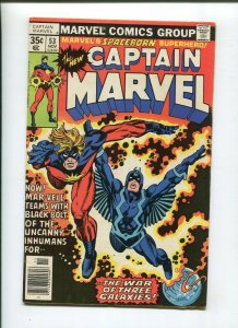 CAPTAIN MARVEL #53 (4.5) BLACKBOLT COVER! 1977