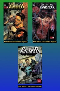 PUNISHER RED BAND #3-5  Cover A SEALED POLYBAG Lot