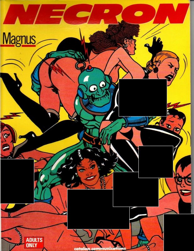 Necron Graphic Novel - Magnus - Robot Sex - Very Fine