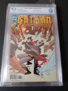 BATMAN GOTHAM ADVENTURES #43 CBCS 9.2 EARLY HARLEY QUIN APPEARNCE