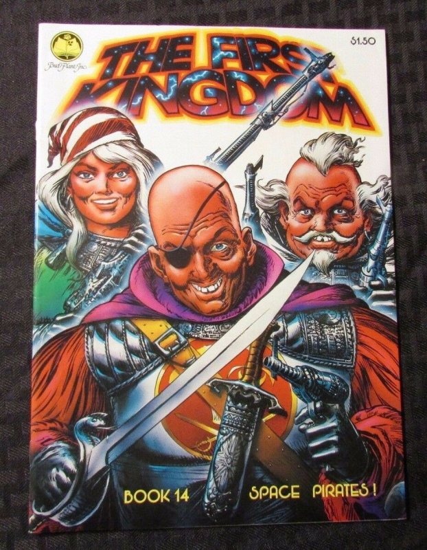 1981 THE FIRST KINGDOM #14 Space Pirates VF+ Bud Plant Jack Katz