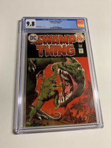 Swamp Thing 12 Cgc 9.8 Ow/w Pages Dc Comics Bronze 001
