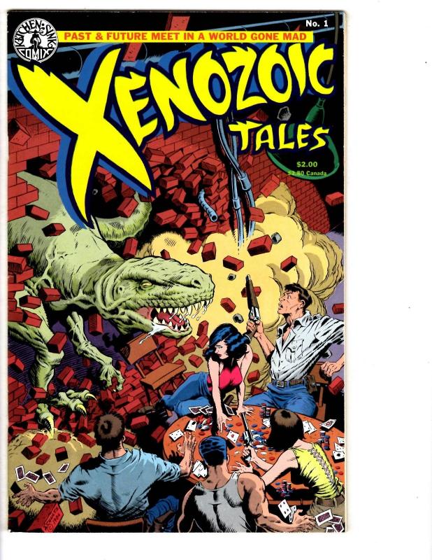 3 Xenozoic Tales Kitchen Sink Comic Books 1 2 3 Mark