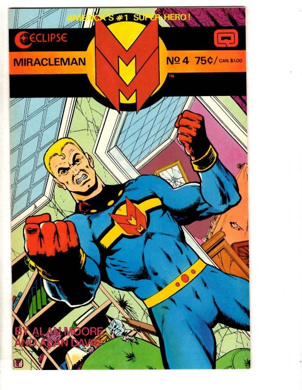 Miracleman # 4 NM Eclipse Comics Comic Book Alan Moore Series Issue TD6