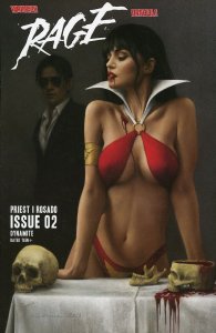 Vampirella Dracula Rage #2 2023 Celina Cover B Dynamite Entertainment H24