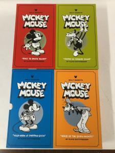 Walt Disneys Mick Mouse Box Set Dailies Floyd G 1 2 3 4 Near Mint Hardcover B17