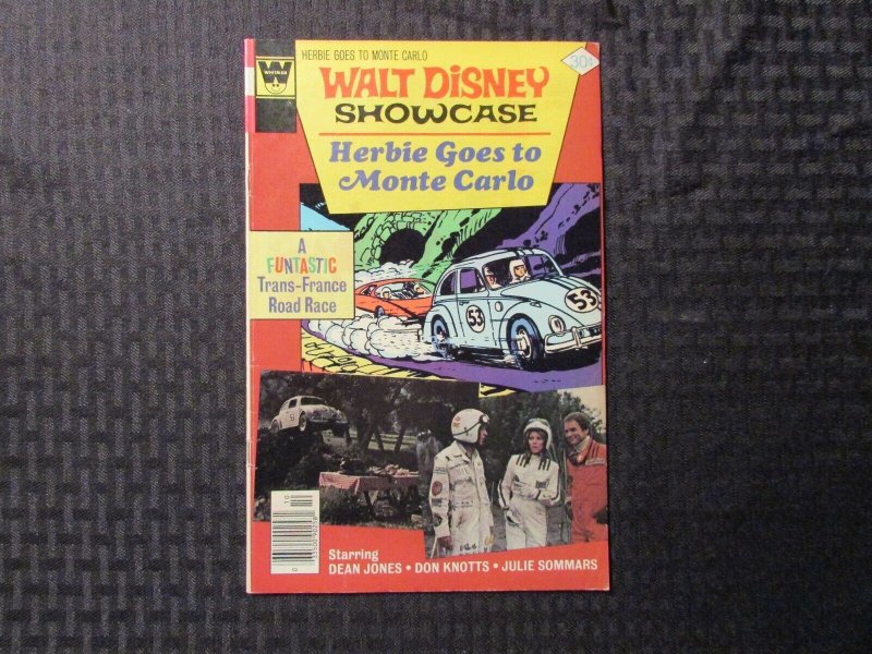1974/77 WALT DISNEY SHOWCASE #23 41 VG+ 4.5 Whitman Logo Variant Pluto & Herbie