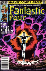 Fantastic Four (Vol. 1) #244 (Newsstand) FN ; Marvel | John Byrne