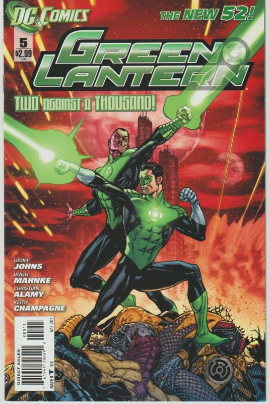Green Lantern # 5 Cover A VF/NM DC New 52 2011 Series [G4]