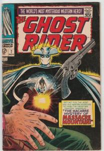 Ghost Rider, The Western #7 (Nov-67) FN+ Mid-High-Grade Ghost Rider