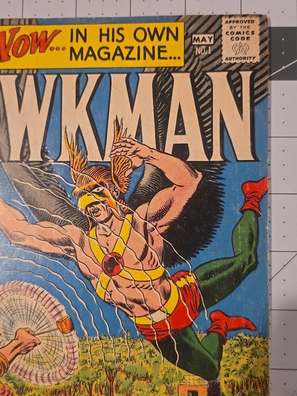 Hawkman #1 Apr-1964?- 1st Solo titled series featuring Hawkman DC Comics