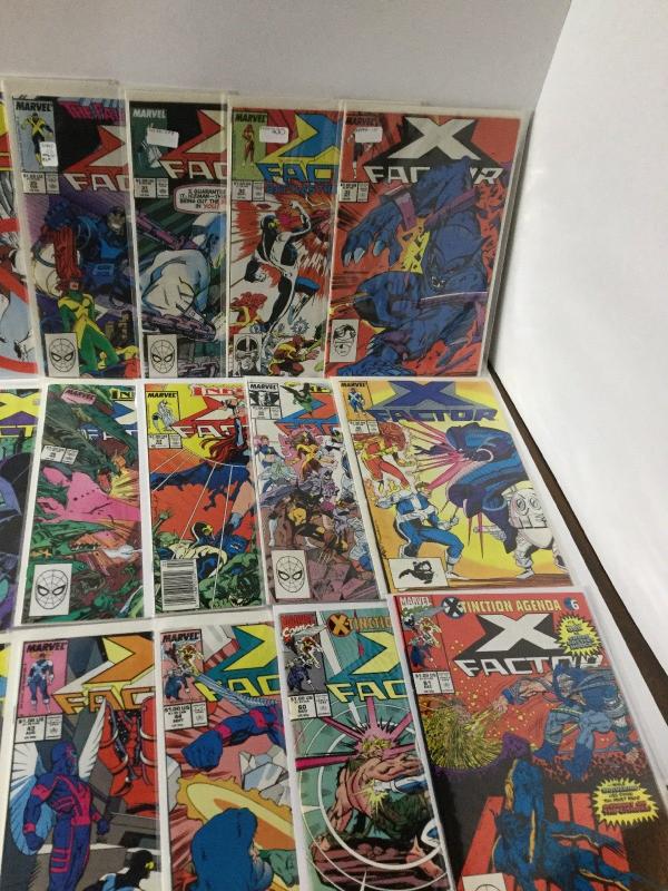 X-factor 11 15 25 31 32 33 34 35 36 37 39 40 41 42 43 44 60 61 Nm Near Mint A25