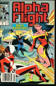 Alpha Flight--#72--1989--COMIC BOOK--Marvel--NM