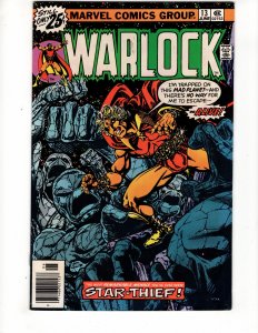 Warlock #13 First App Star-Thief  High Grade  Bronze  Mighty Marvel !!! / ID#170