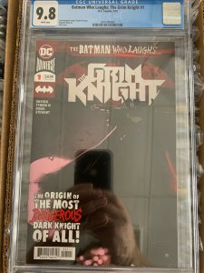Batman Who Laughs The Grim Knight #1 CGC 9.8 Jock variant cover