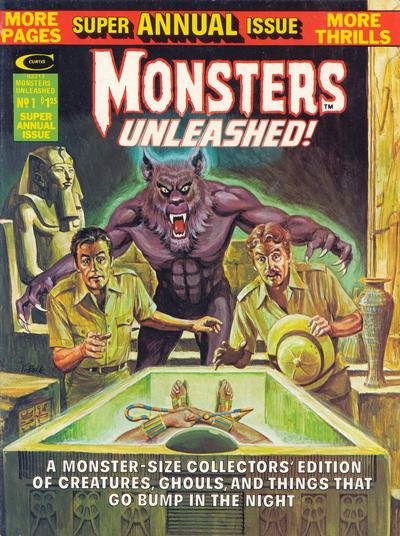 Monsters Unleashed Annual #1 (ungraded) stock photo / ID#001D