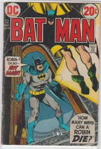 Batman #246 (1972) How many ways can Robin die!? Free shipping