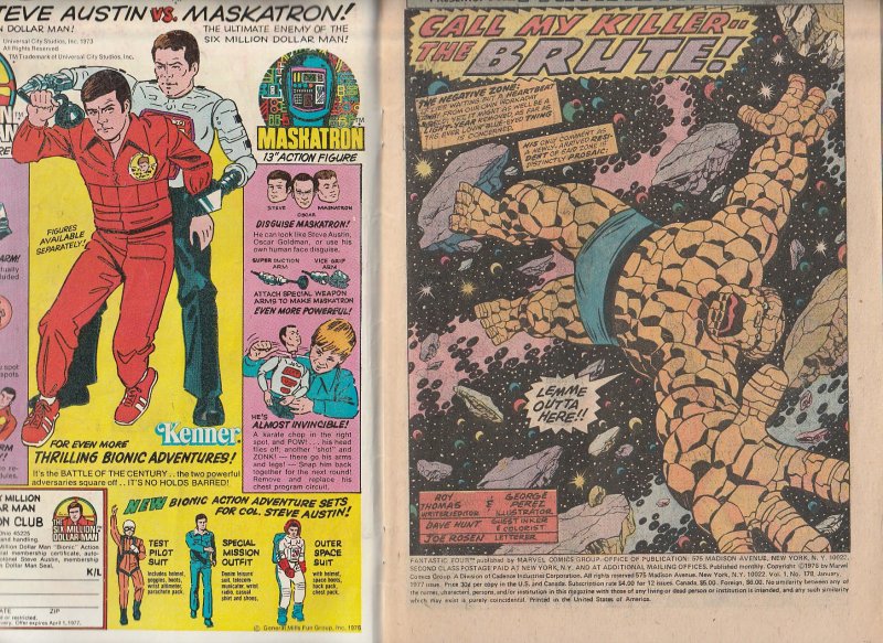 Fantastic Four(vol. 1) # 178  The New Frightful Four !