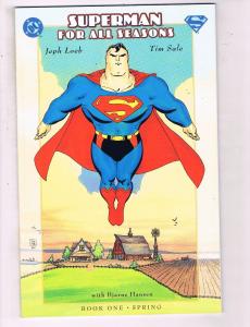 Superman For All Seasons Books # 1 & 3 NM Copies Fall & Spring DC Comic Book JH9