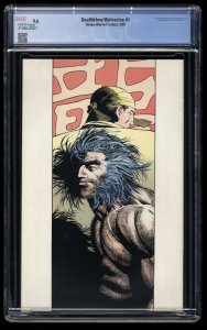 Deathblow/Wolverine #1 CGC NM+ 9.6 White Pages