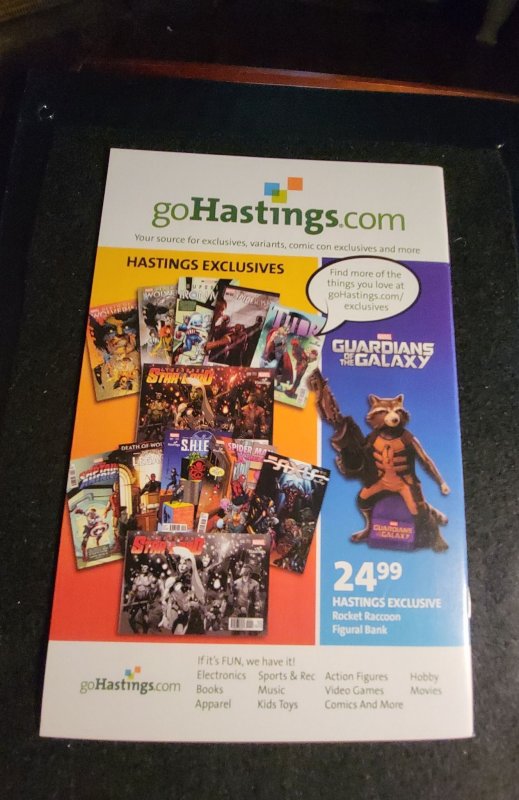 Civil War II #0 Hastings Cover (2016) buy 1 get a surprise book free