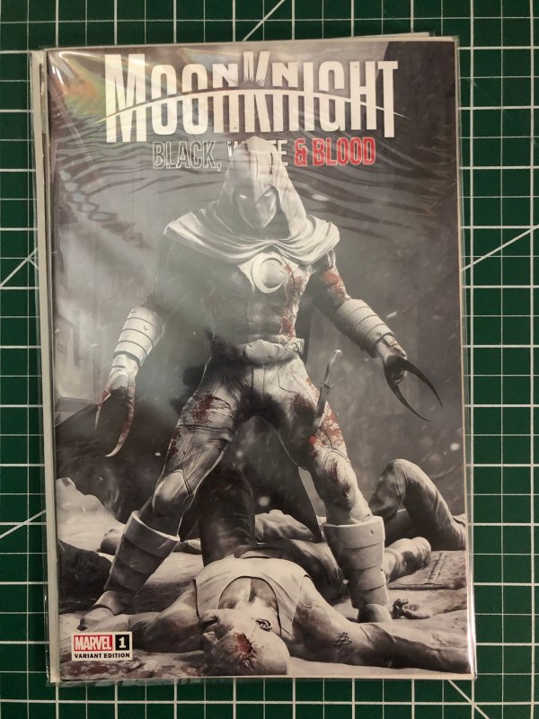 Moon Knight: Black, White & Blood #1 x 3 covers (2022) Two Bjorn Barends covers