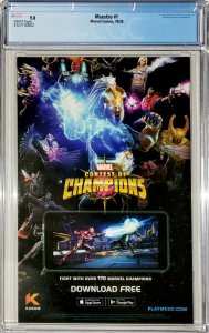 Maestro #1 CGC 9.8 (Marvel 2020) Premiere issue, Incredible Hulk homage cover 