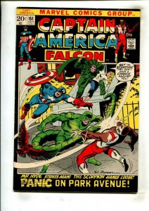 CAPTAIN AMERICA #151 (6.0) PANIC ON PARK AVENUE!! 1972