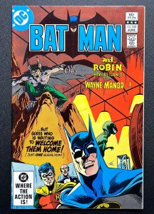 Batman #348 (1982) - [KEY] Batman vs. Man-Bat, Jim Aparo Art - VF/NM!