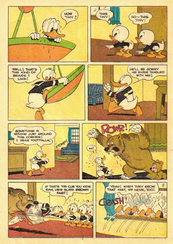 WALT DISNEY'S DONALD DUCK (4 COLOR #178)[Dec47] 7.5VF- Barks! 1st Uncle Scrooge!