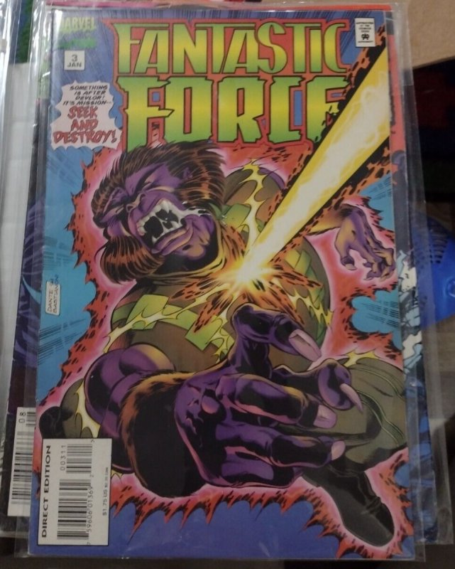 Fantastic FORCE #  3 1996 MARVEL FRANKLIN RICHARDS