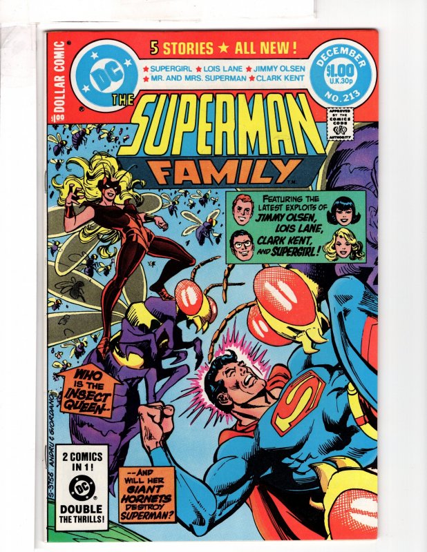 The Superman Family #213 Bronze Age DC