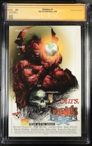 Darkness (1996) #1 (CGC 9.4 SS) Signed Marc Silvestri * Top Cow Publications