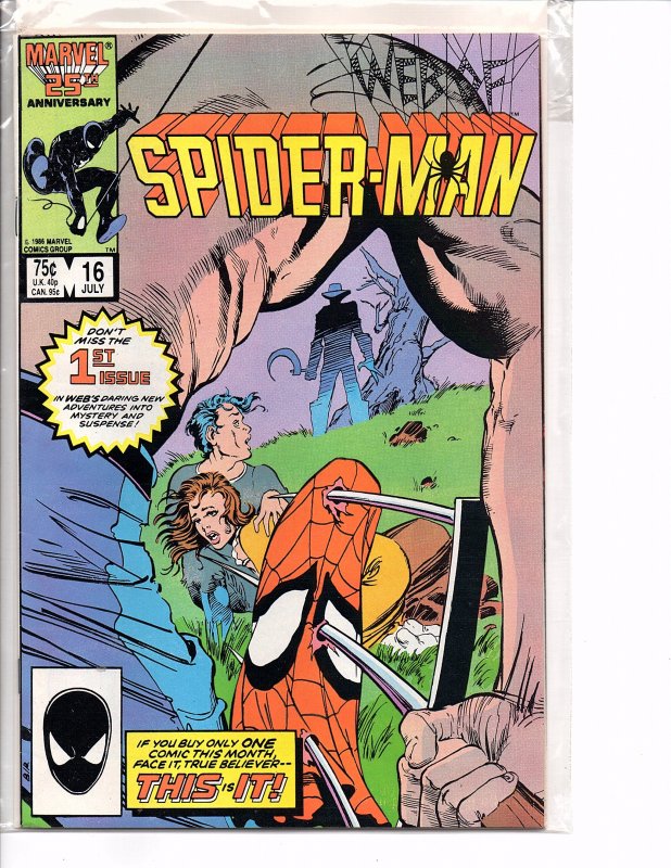 Marvel Comics (1985) Web of Spider-man #16 Marc Silvestri Art