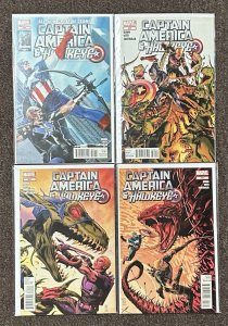 Captain America & Hawkeye #629,630,631,632 NM Set Cullen Bunn