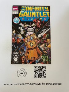 The Infinity Gauntlet Complete Marvel Comics LTD Series # 1 2 3 4 5 6 NM 9 J201