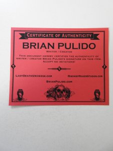 Lady Death Moments #1 Blond Edition NM Condition! Signed W/ COA!