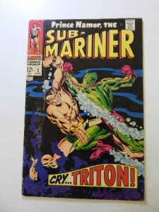 Sub-Mariner #2 (1968) VG+ condition