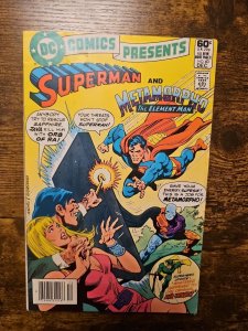 1981 DC Comics Presents 40 Todd McFarlane Letter Metamorpho Superman VG-F