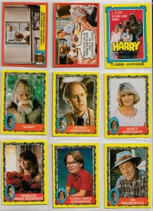 Harry and The Hendersons/Alf Trading cards