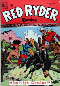 RED RYDER COMICS (1941 Series)  (DELL) #82 CANADIAN Very Good Comics Book 