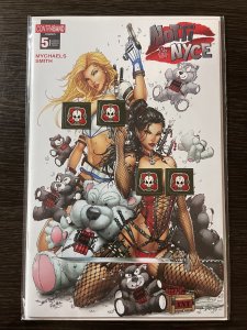 NOTTI AND NYCE #5 TEDDIE BEARS JAMIE TYNDALL EXCLUSIVE TRADES COVER LTD 100 NM+