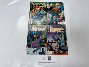 4 DC comic books Aquaman #1 4 Batman #500 503 60 KM18