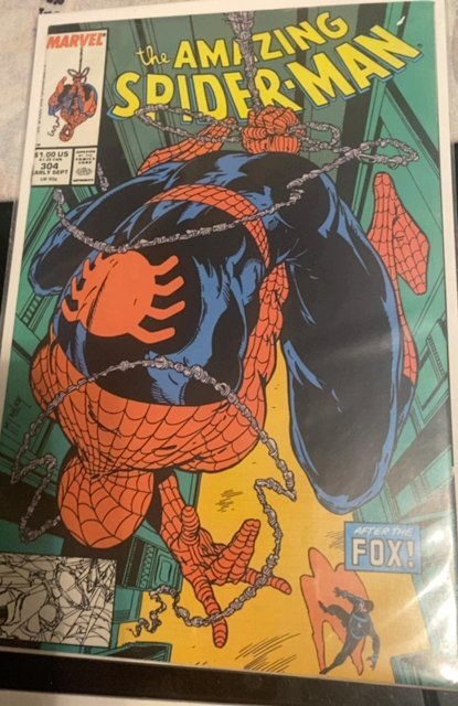 The Amazing Spider-Man #304/305/310/320 Mcfarlane lot