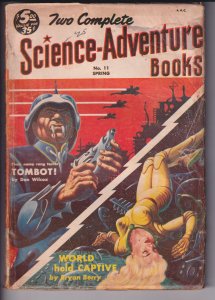 TWO COMPLETE SCIENCE-ADVENTURE BOOKS V1#11 (Spr 1954) VG, Kelly Freas cover!