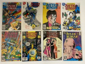 Justice League America lot 49 diff from:#2-50 avg 7.0 (1987-91)